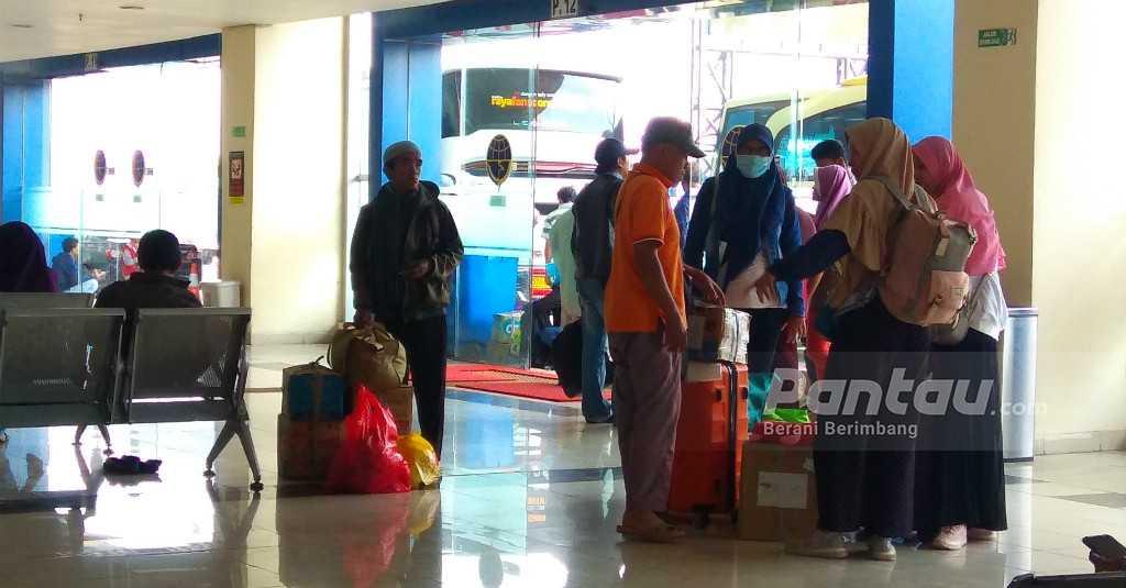 H+5 Lebaran, Kepadatan Terminal Pulogebang Berangsur Normal