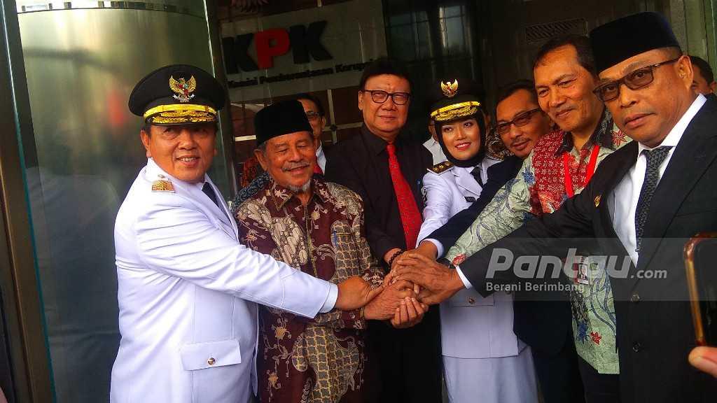 Mendagri: Tiga Gubernur-Wagub Sepakat Jadi Agen Antikorupsi di Daerah