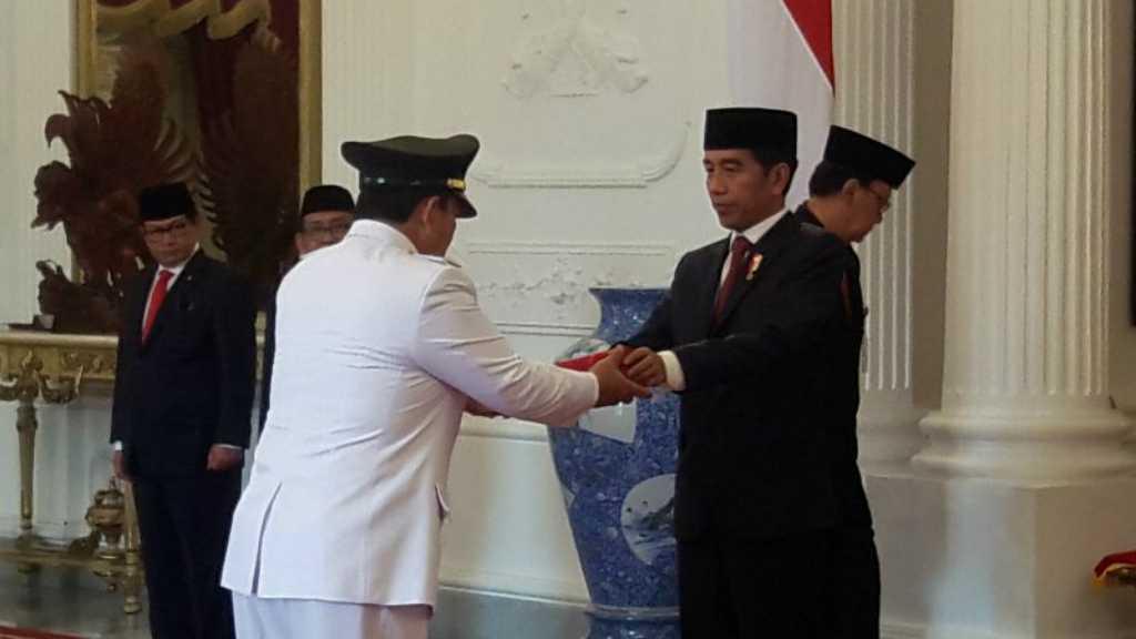 Jokowi Lantik Gubernur dan Wakil Gubernur Lampung Terpilih di Istana