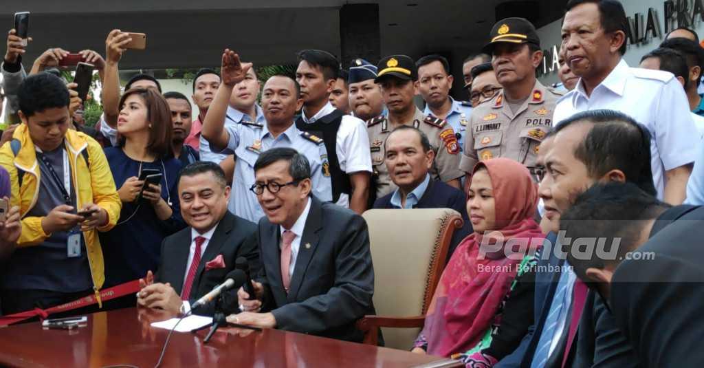 Begini Reaksi Menkumham Soal Peluru Tajam di Korban Tewas 22 Mei