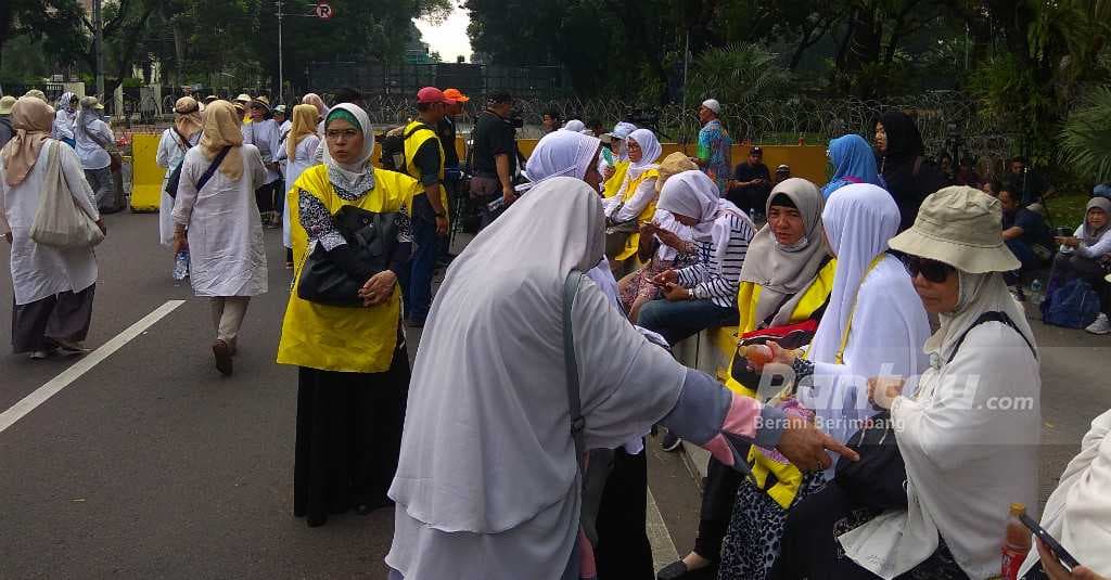 Massa Aksi Depan MK Klaim Tak Terafiliasi dengan Salah Satu Capres
