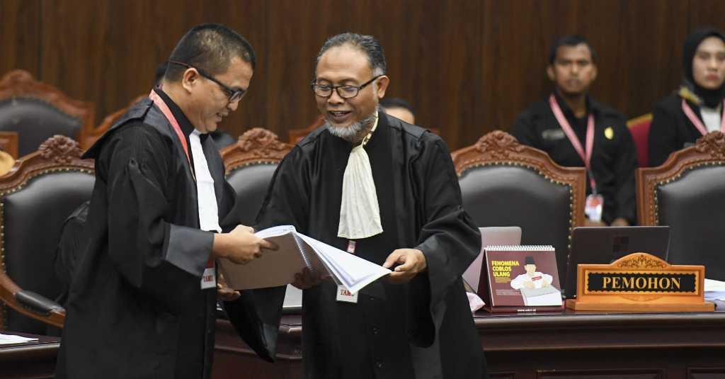 Sidang Sengketa Pilpres, Pihak 02 Bacakan Gugatan Versi Perbaikan