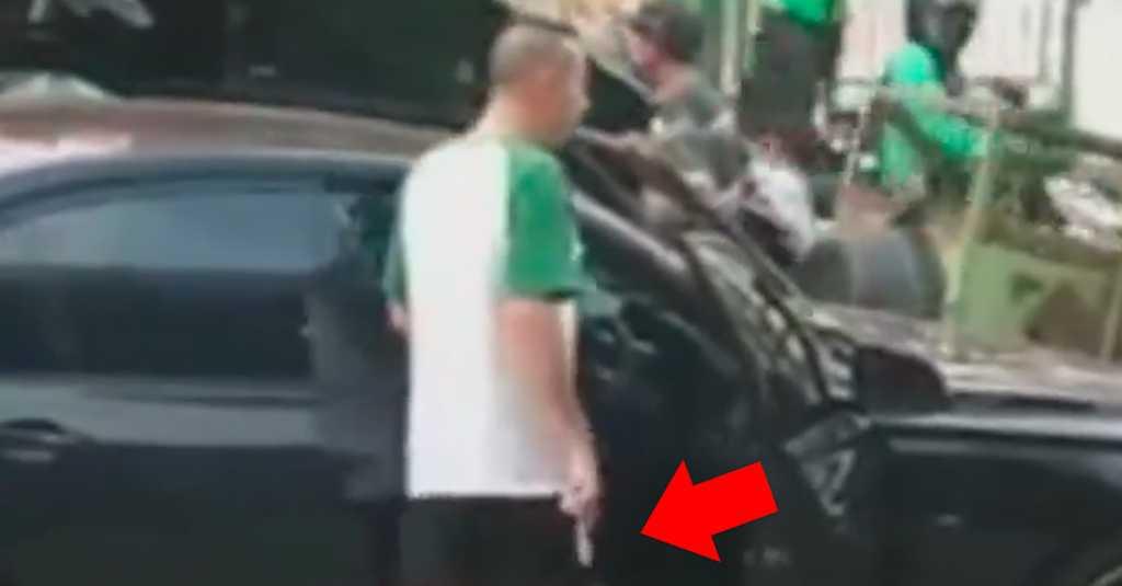 Polisi Tangkap Koboi Jalanan yang Acungkan Pistol Demi Lawan Arah