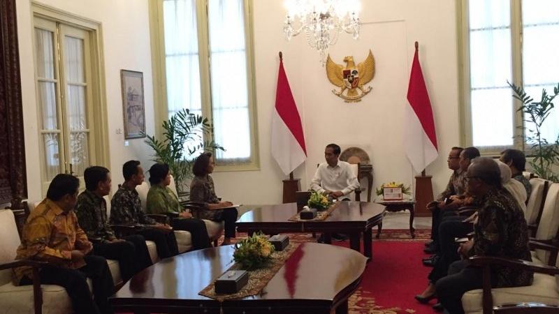 Jokowi Temui 9 Anggota Pansel Pimpinan KPK di Istana