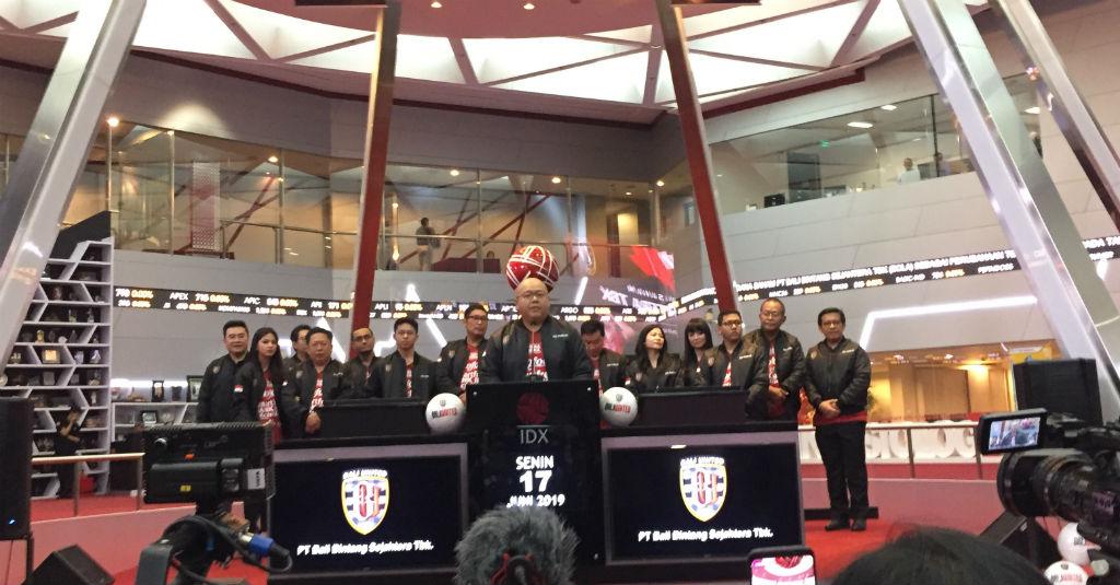 Bali United Jadi Klub Liga 1 Pertama yang Gabung ke Bursa Saham