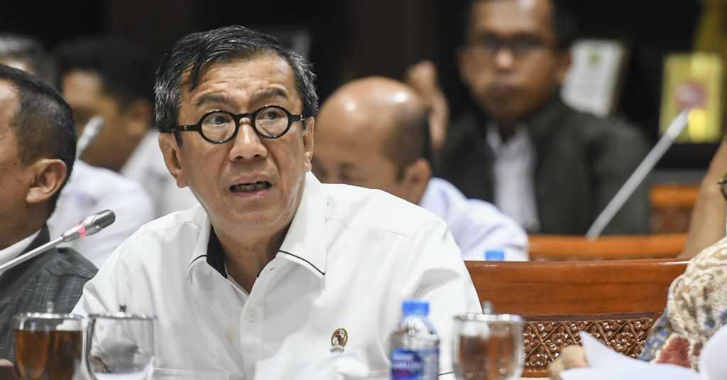 Soal Pemindahan Setnov ke Lapas Gunung Sindur, MenkumHAM: Biar Tobat