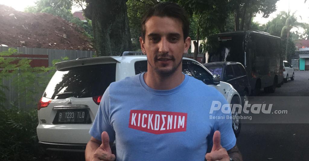 Flavio Beck Tak Gentar Hadapi Tuan Rumah PSS Sleman