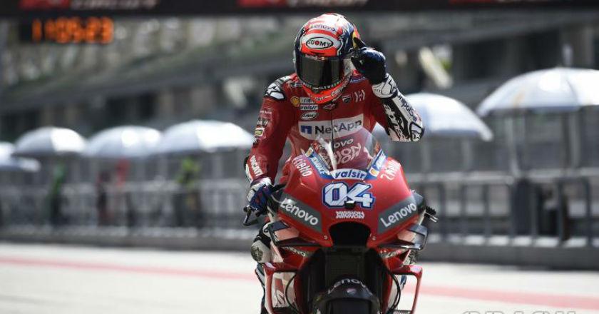 Dovizioso Belum Menyerah Mengejar Marquez