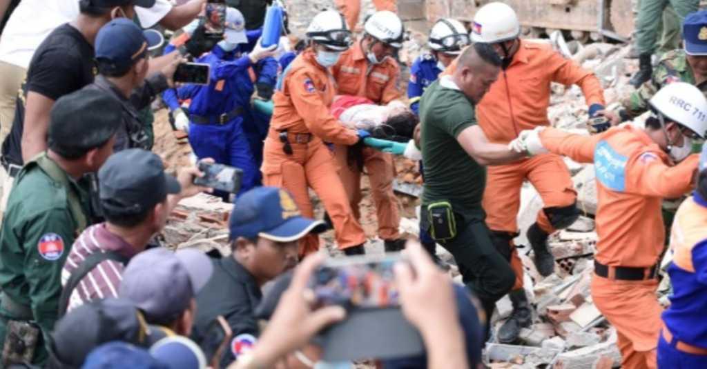 Proyek Milik China di Kamboja Ambruk, 18 Orang Dinyatakan Tewas