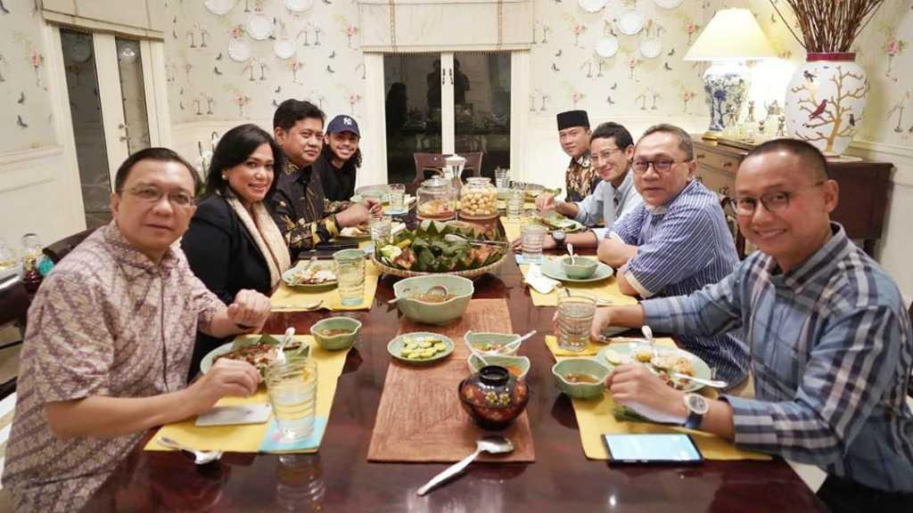 Terkuak, Ini yang Dibahas Sandiaga saat Makan Malam dengan Zulhas