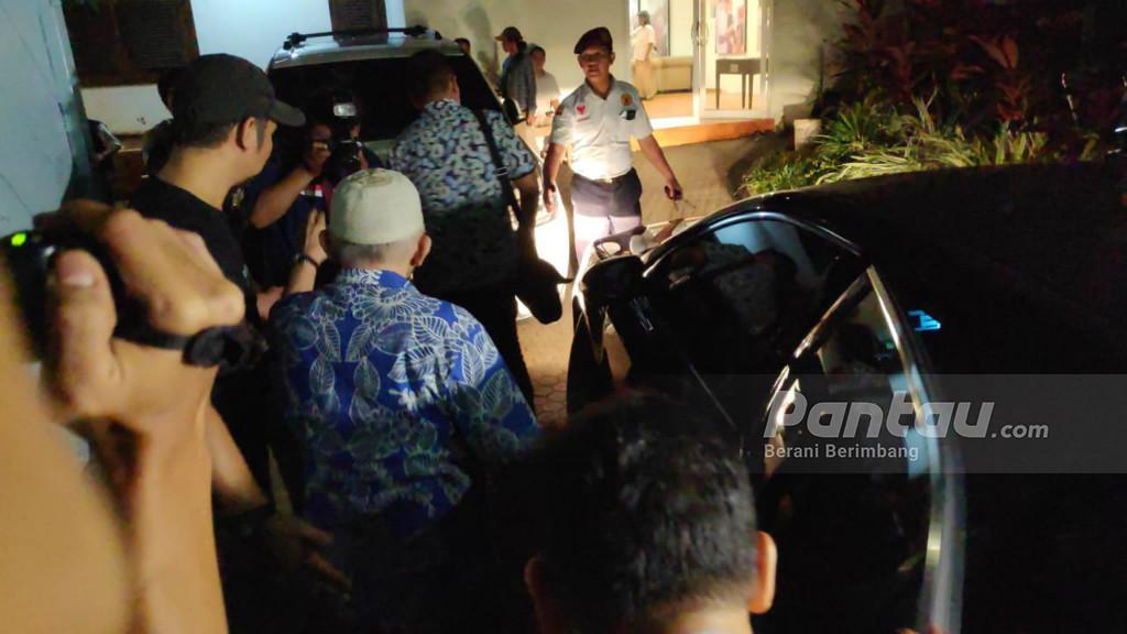 Tiba di Rumah Prabowo, Amien Rais Pilih Bungkam