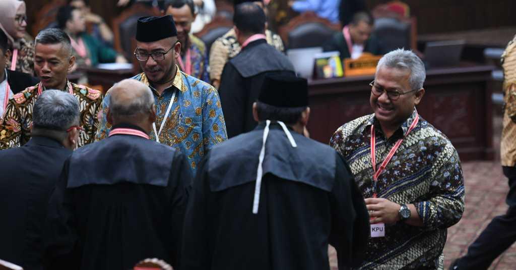 KPU Tetapkan Jokowi-Ma'ruf sebagai Capres dan Cawapres Terpilih Minggu