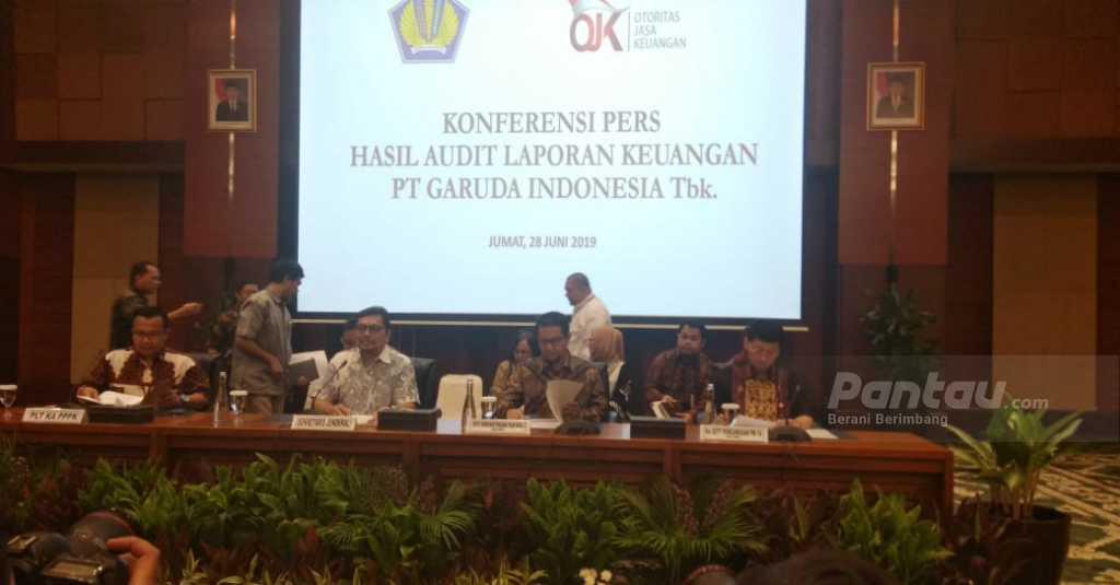 Sanksi OJK: Denda Rp100 Juta Kepada Seluruh Anggota Direksi Garuda