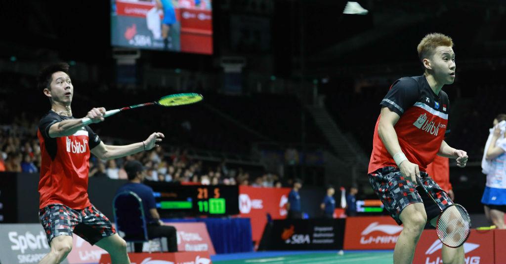 Kondisi Marcus Gideon Meragukan Jelang Indonesia Open 2019