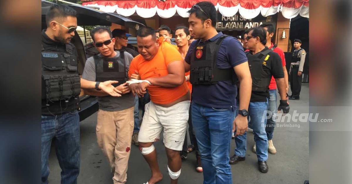 Penjambret Ibu Penggendong Bayi Diciduk, Kaki Ditembak karena Melawan