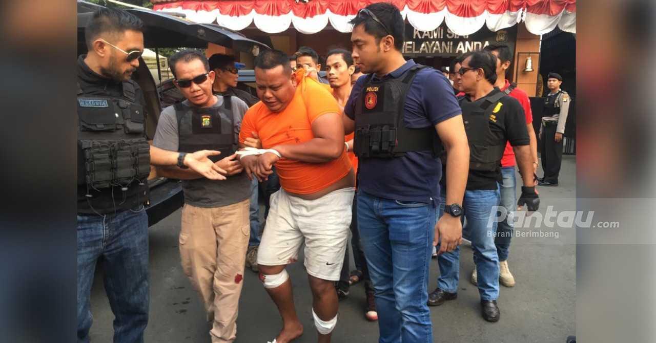 Penjambret Ibu Penggendong Bayi Diciduk, Kaki Ditembak karena Melawan