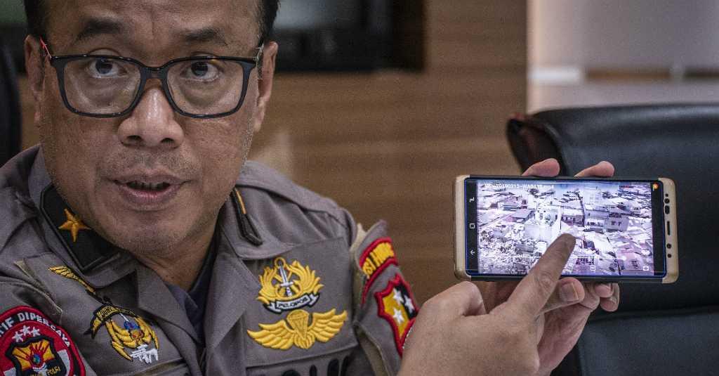 Polri Buru Pemberi Komando Rusuh 21-22 Mei Pakai Alat Pendeteksi Wajah