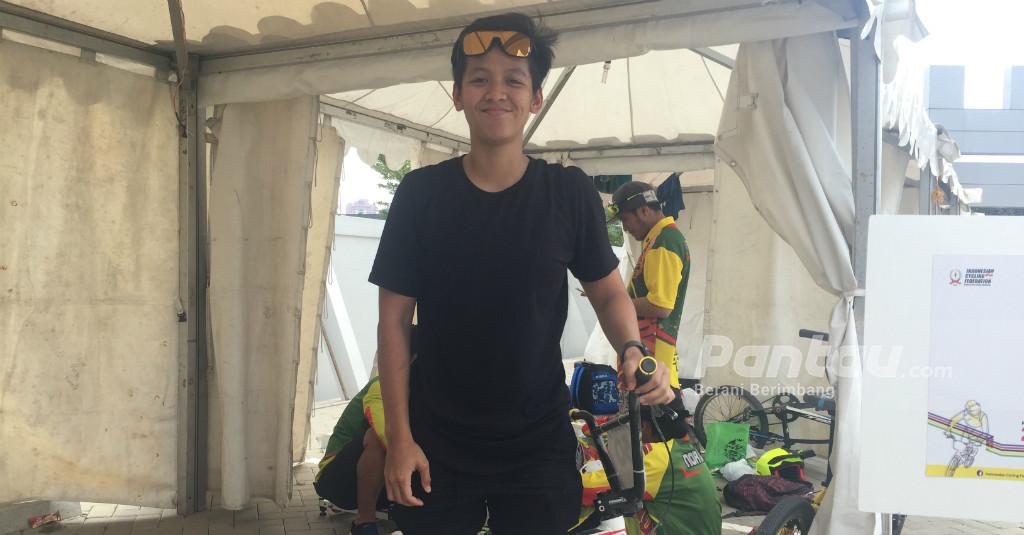 Mengaku Kangen Balapan, Elga Kharisma Turun di Kejurnas BMX 2019