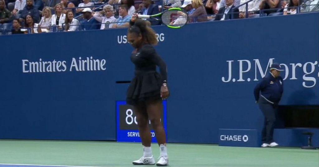 Serena Williams Didenda Rp141 Juta Akibat Rusak Lapangan