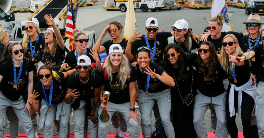 Timnas Putri Amerika Tiba, Bakal Jumpa Trump?