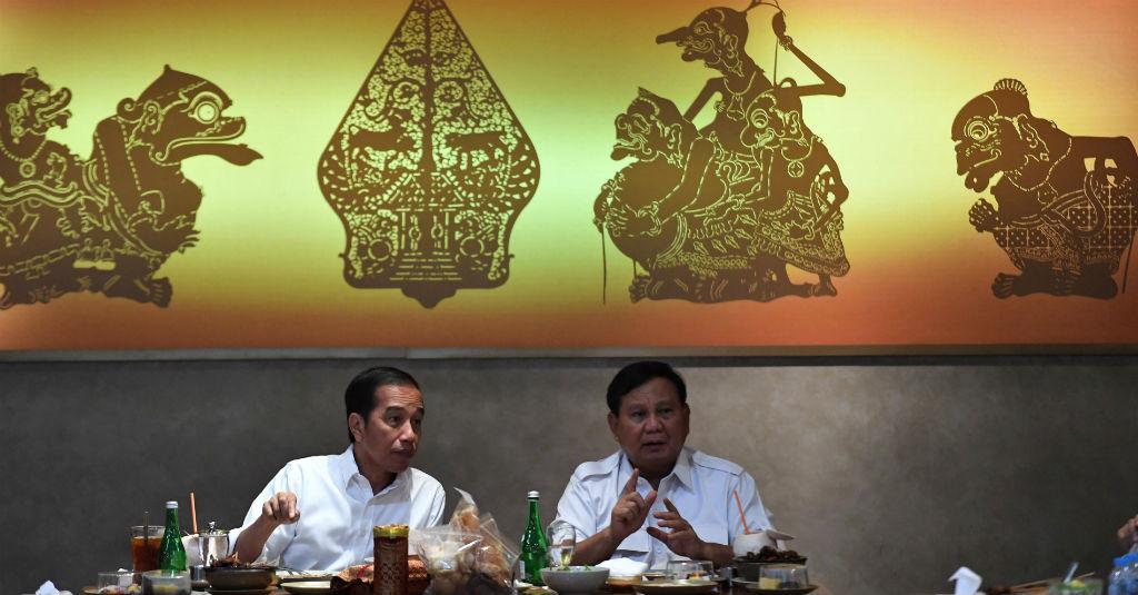 Ini Menu 'Mabar' Jokowi dan Prabowo di Resto Sate Khas Senayan