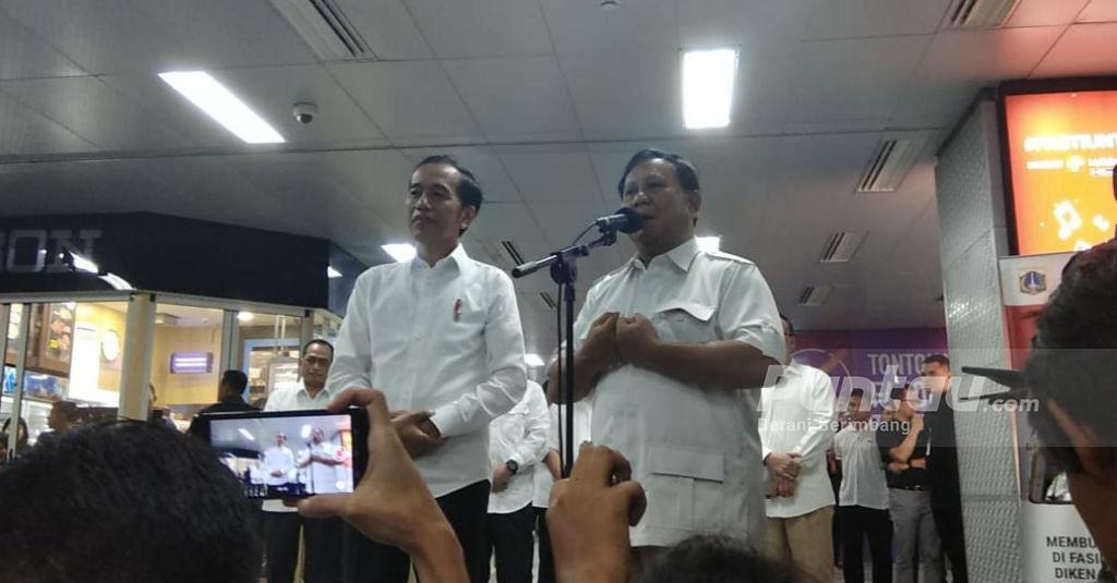 Jumpa Jokowi, Prabowo Sadar Masih Banyak yang Emosional