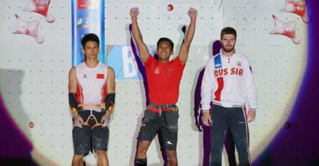 Panjat Tebing: Alfian M Fajri Raih Gelar Juara Dunia