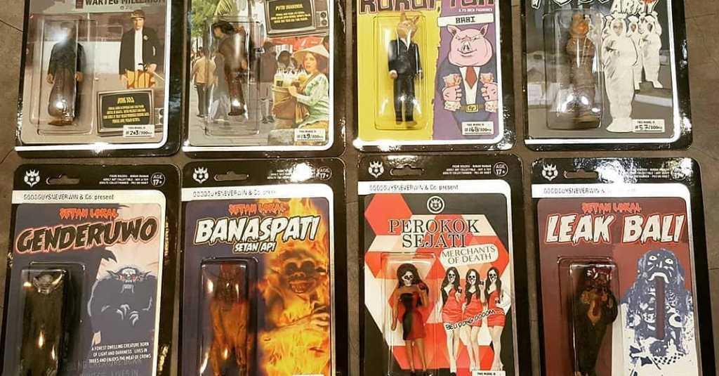 Tampil Beda, Action Figur Setan Lokal Tembus Pasar Internasional