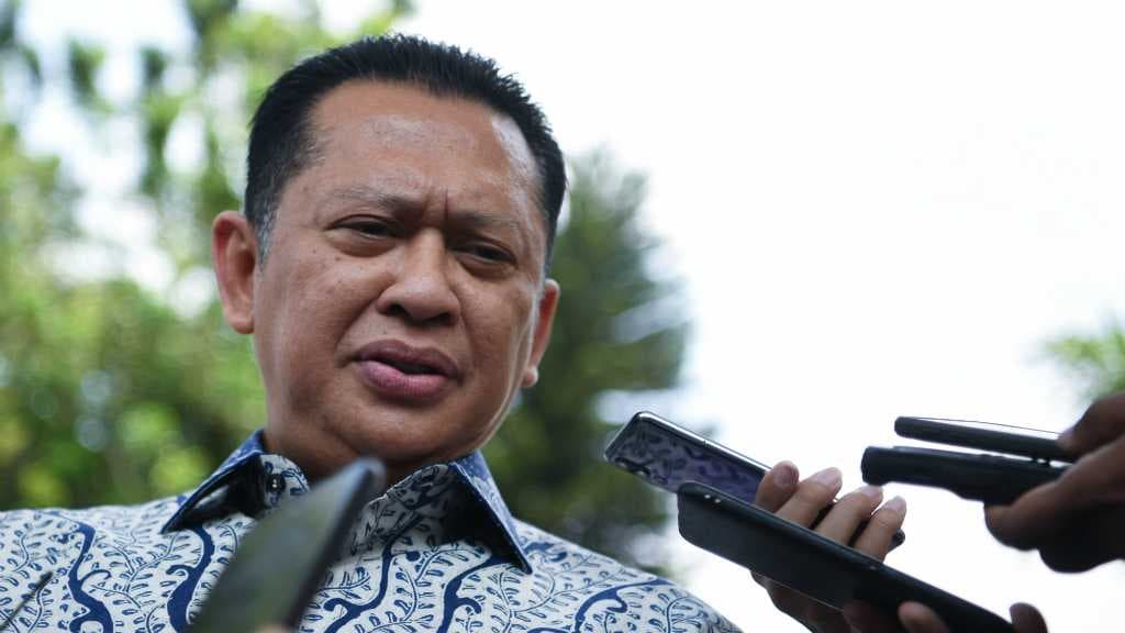 Bertemu Presiden Jokowi, Bamsoet Bantah Minta Restu Maju Jadi Ketum Golkar