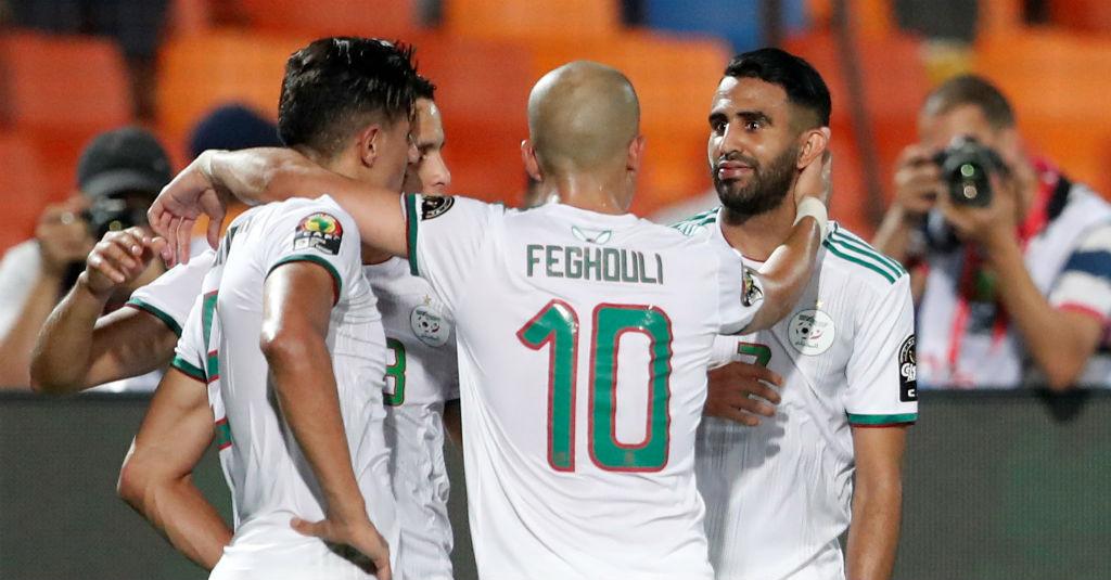 Gol Free Kick Mahrez Bawa Aljazair ke Final Piala Afrika 2019