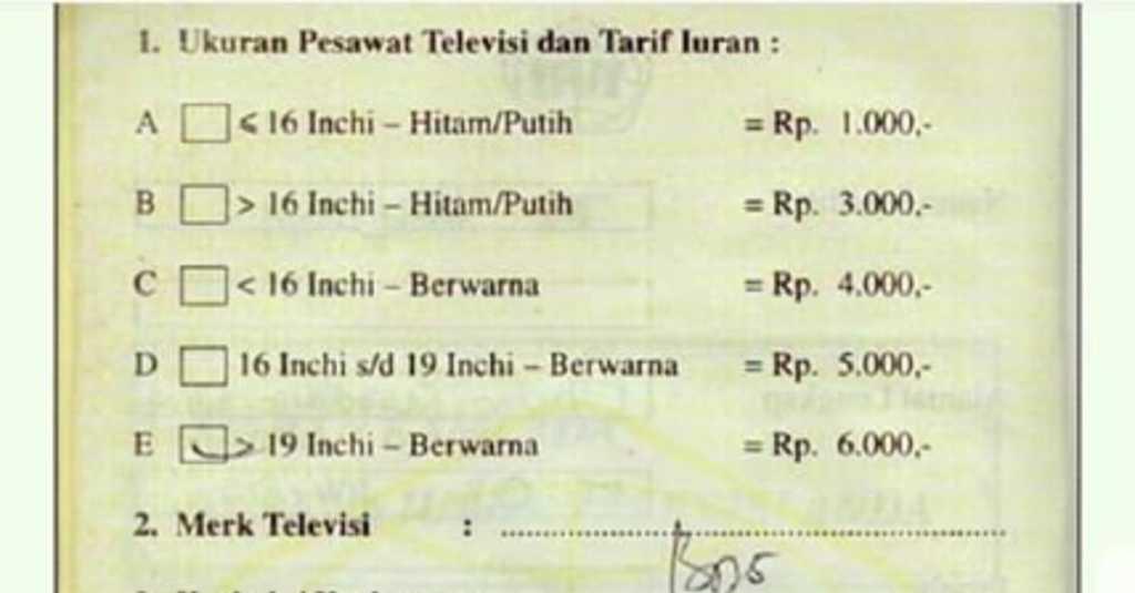 Hari Pajak, Ayo! Nostalgia Pajak Kepemilikan TV yang Hits di Era 90-an