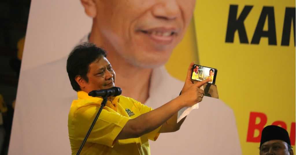 Blak-Blakan Ketum Golkar Soal Jatah Kursi Menteri Kabinet Jokowi