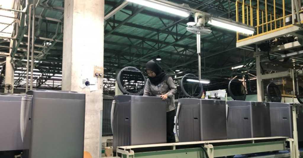 Pabrik Mesin Cuci Sharp di Thailand Hijrah ke Karawang