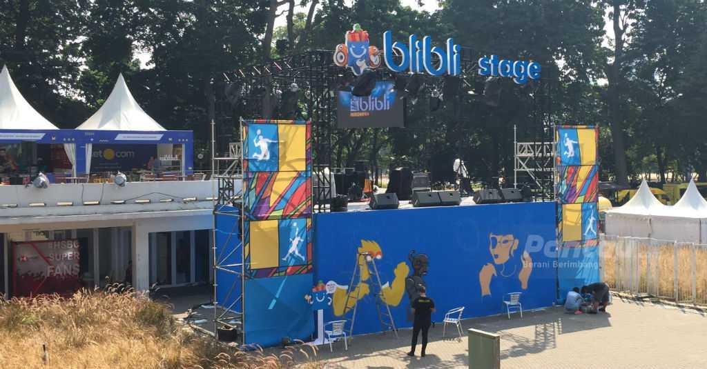 Indonesia Open 2019: Nuansa Seni Balut Istora Senayan