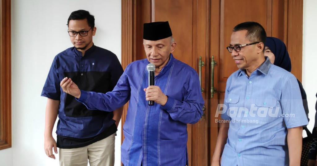 Catatan Kritis Amien Rais Soal Pidato 'Visi Indonesia' Jokowi