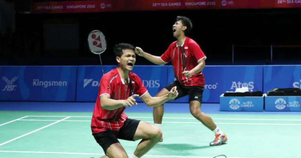 Ricky/Angga Berhasil Melangkah ke Babak Kedua Indonesia Open