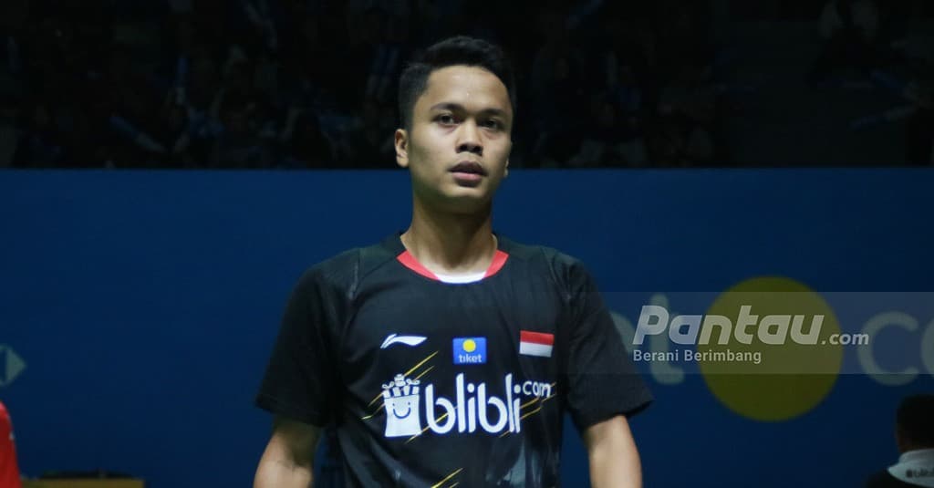 Ginting Dikandaskan Kantaphon di Babak Kedua Indonesia Open 2019