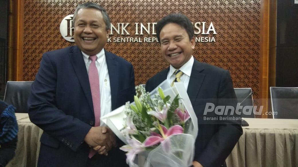 Ucapan Bos BI di Akhir Jabatan Deputi Gubernur Senior Mirza Adityaswa