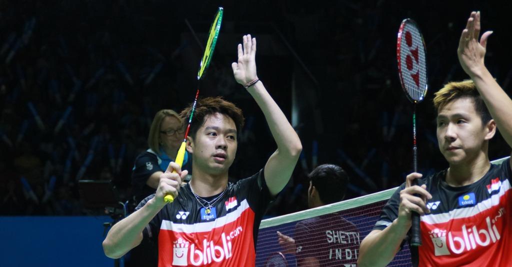 Kevin/Marcus Lewati Hadangan Pasangan India di Indonesia Open 2019