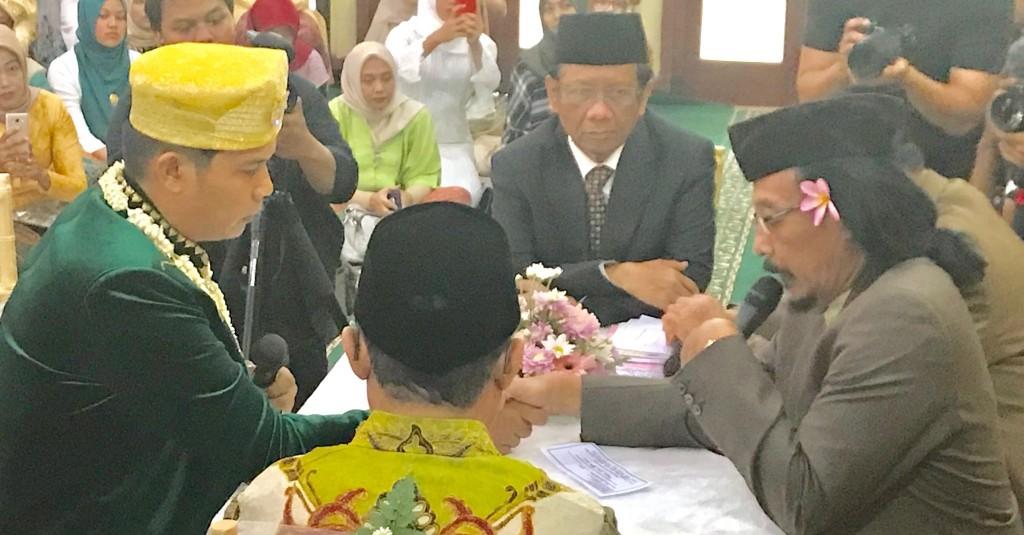 Mahfud MD Ungkap Cerita Lucu saat Jadi Saksi Nikah Anak Sudjiwo Tedjo