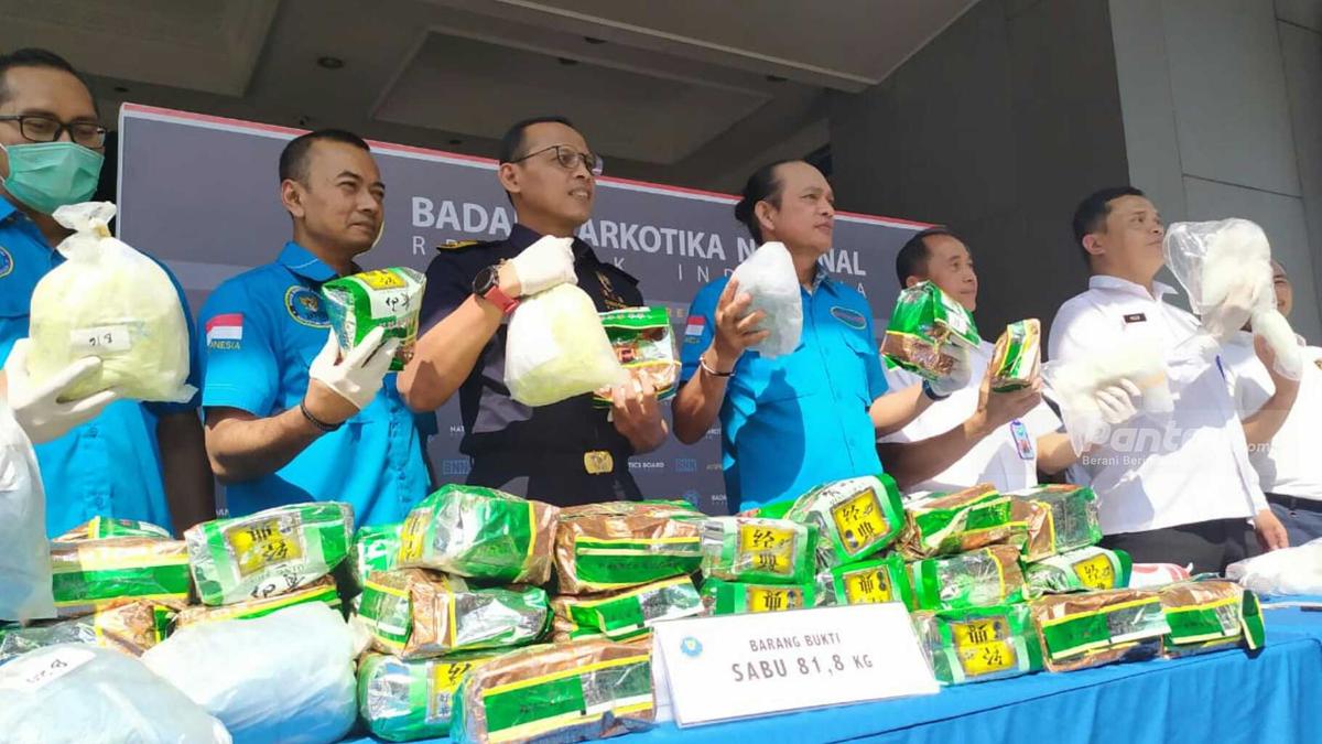 Jaringan Narkoba Asal Malaysia Terungkap, 9 Orang Terancam Hukuman Mati