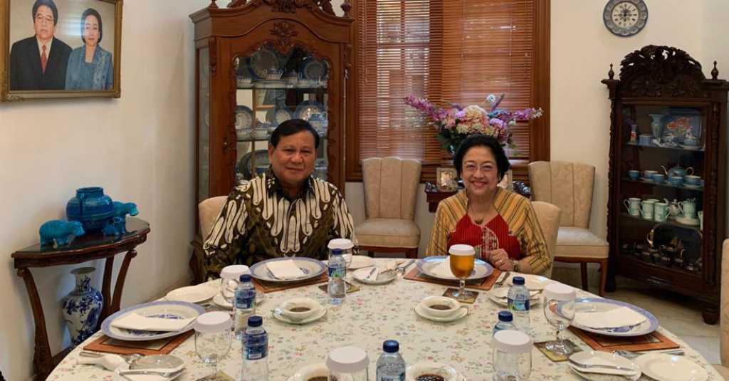 Megawati-Prabowo Sambung Perbedaan Politik Lewat Nasi Goreng