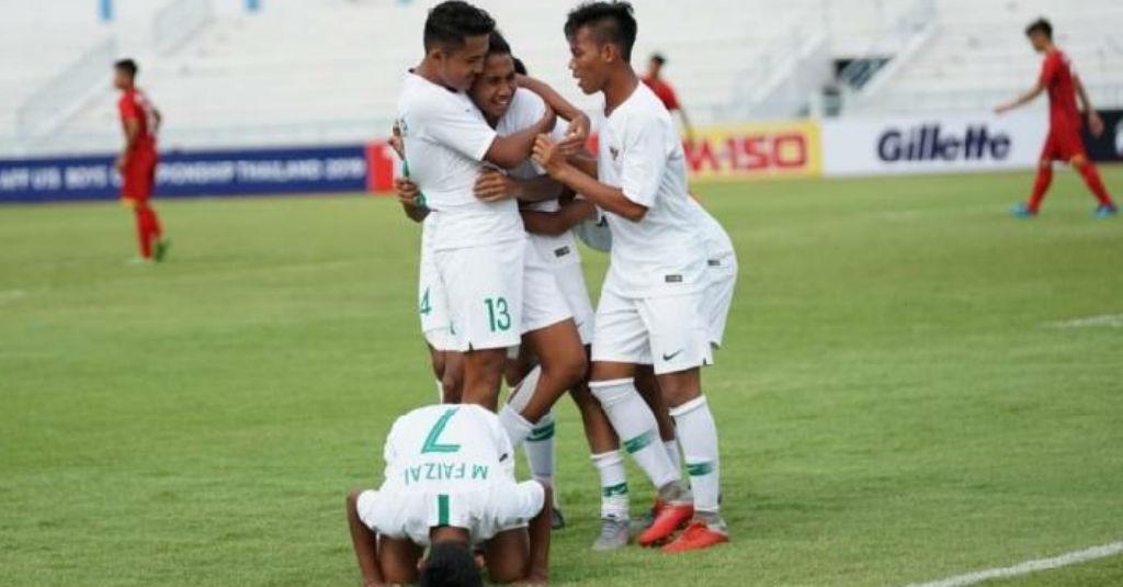 Indonesia Tundukkan Singapura di AFF Cup U-15 3-0