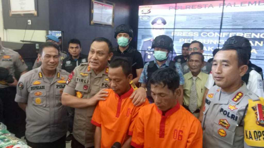Polda Sumsel Ungkap Peredaran Narkoba Internasional, 13 Kg Sabu Diamankan