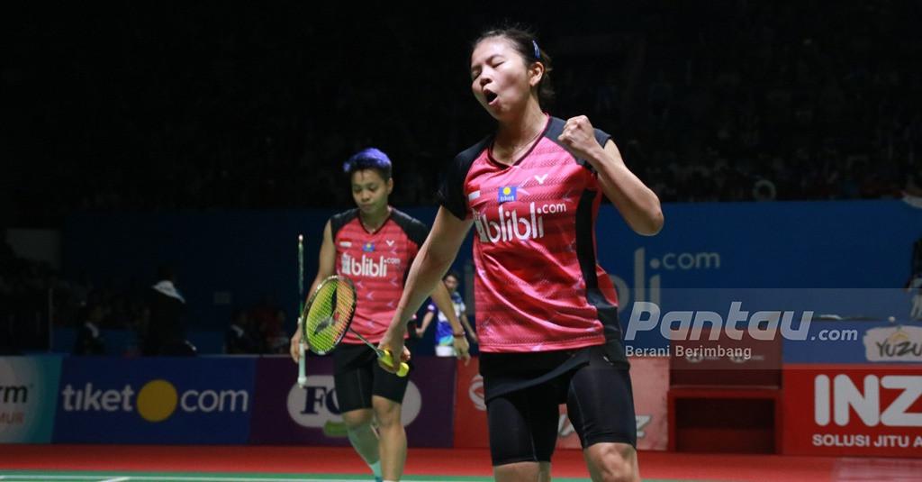 Greys/Apri Dapat Perlawanan Sengit dari Juniornya di Thailand Open 2019
