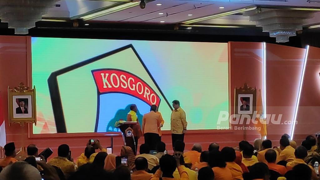 Di Hadapan JK, Kosgoro 1957 Deklarasi Dukung Airlangga Jadi Ketum Golkar