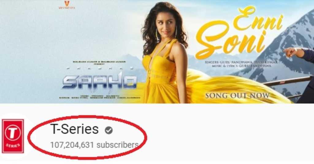 Terbanyak Dunia! Subscriber T-Series 107 Juta, Bollywood Mania Tahulah.....