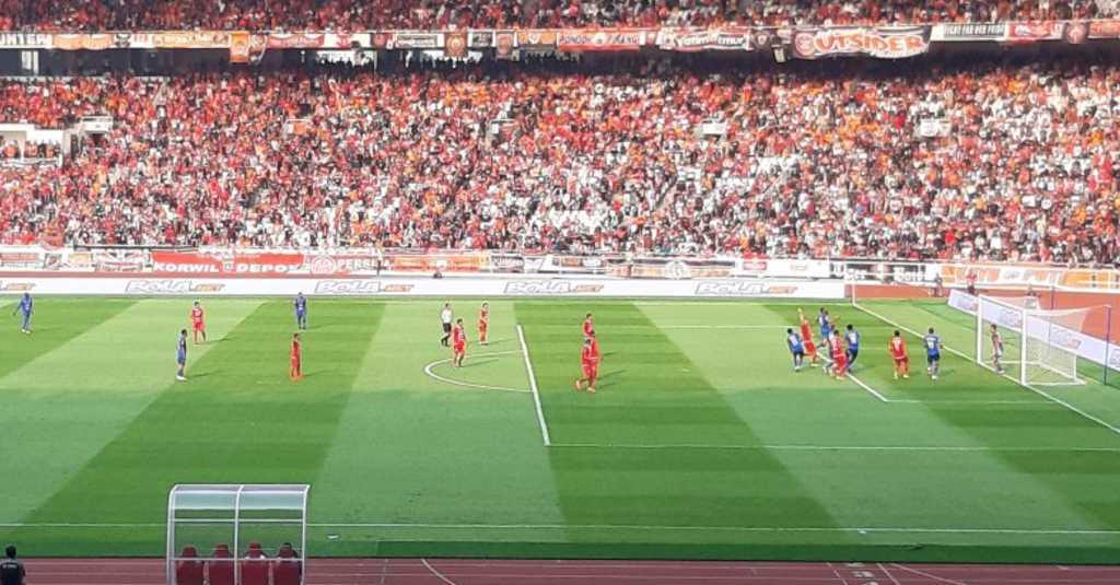 Gol Menit-menit Terakhir Gagalkan Persija Jadi Pemenang Atas Arema