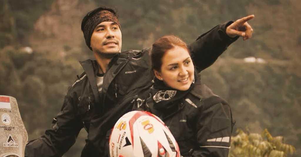 Darius dan Donna Agnesia Semangat Ceritakan Pengalaman Bermotor di Himalaya