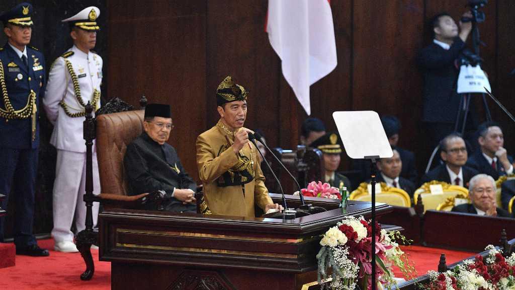 Presiden Jokowi Sebut Tolak Ukur Keberhasilan Penegakan Hukum
